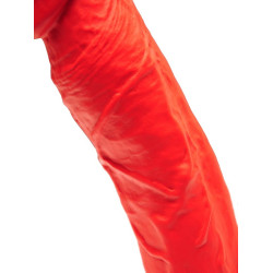 Stretch Real Gode en silicone Stretch N°2 - 17 x 4.3cm Rouge